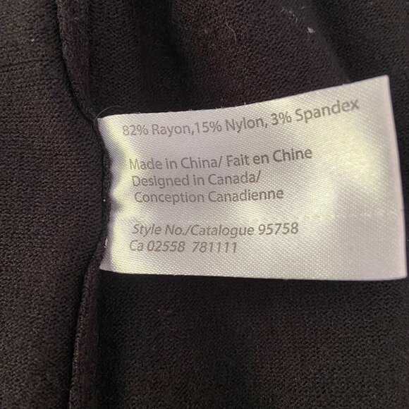 Danier Black Studded Cardigan With Belt Long Sleeve Open Front Womens XS - Picture 10 of 14